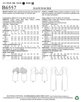 B6557 Misses' One Shoulder Dress (Size: 6-8-10-12-14)