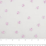 CHERIE Embroidered Mesh - Daisy - Lilac