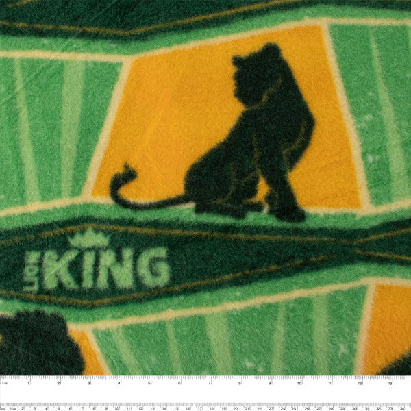 Molleton imprimés sous license - Le Roi Lion - Vert