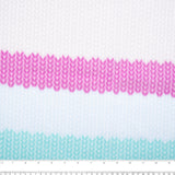 Anti Pill Fleece Print - SLIPPY - Knit - Mint