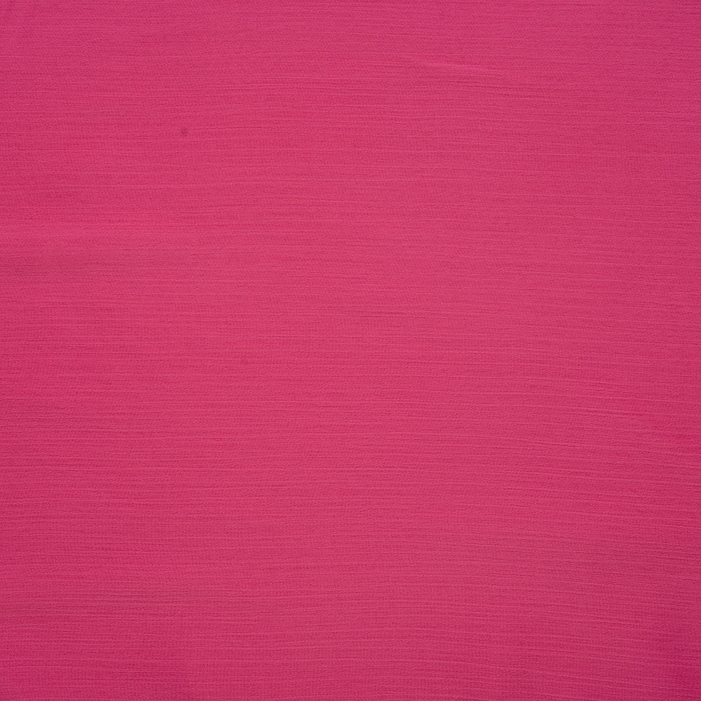 Chiffon - VICTORIA - Solid - Dark pink