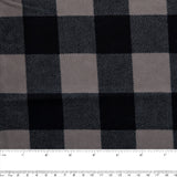Check Wide Flannel - BUFFALO - White/Black/Grey