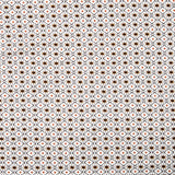 Printed Viscose Knit - ARIELLA - Abstract - White / Orange