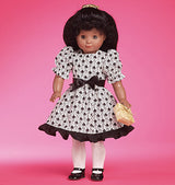M6005 Clothes and Accessories for 18" Doll (size: One Size Only)