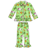 M6458 Toddlers'/Children's Tops and Pants (size: 1-2-3)