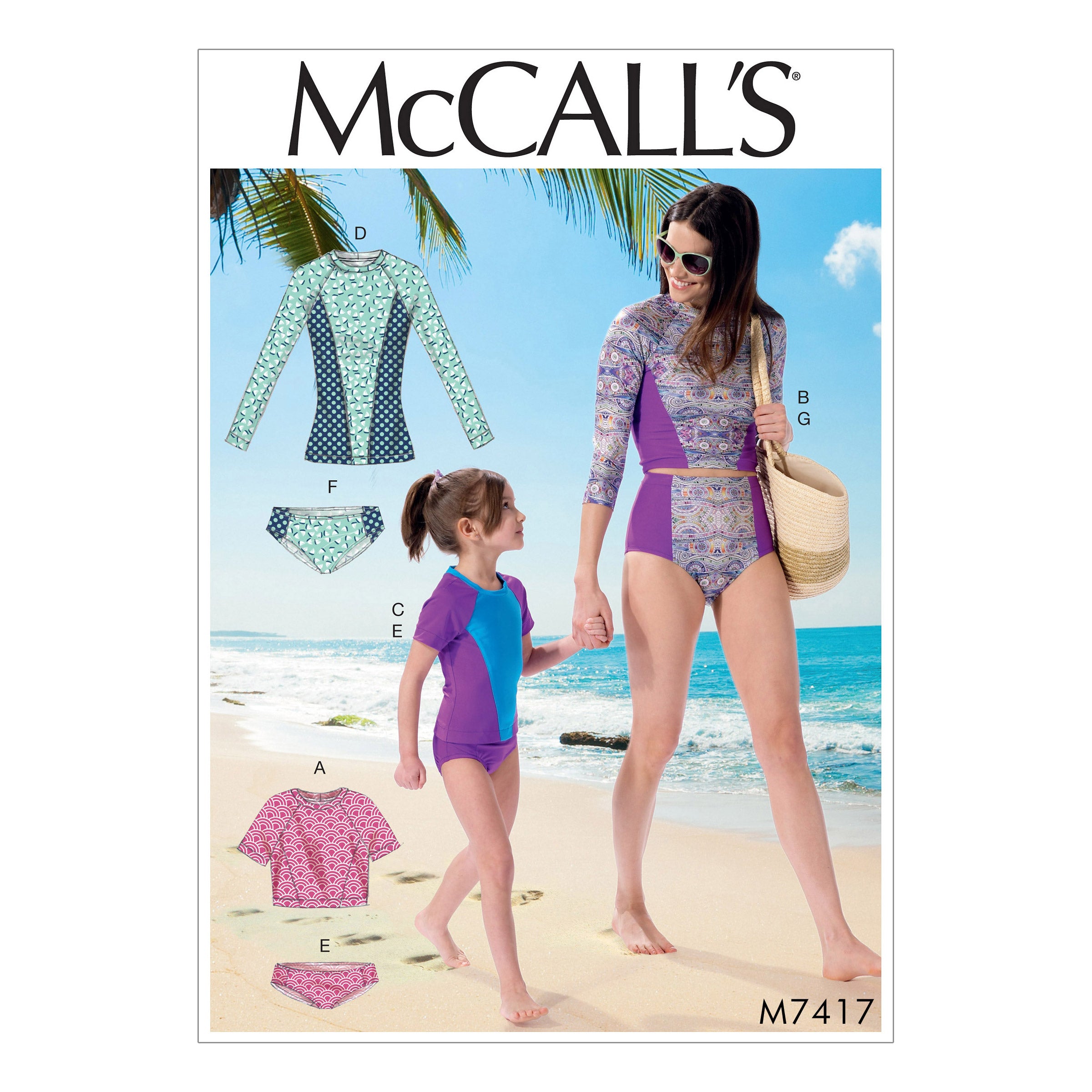McCalls Know Me Pattern ME2002: Misses and Womens Knit Tops and