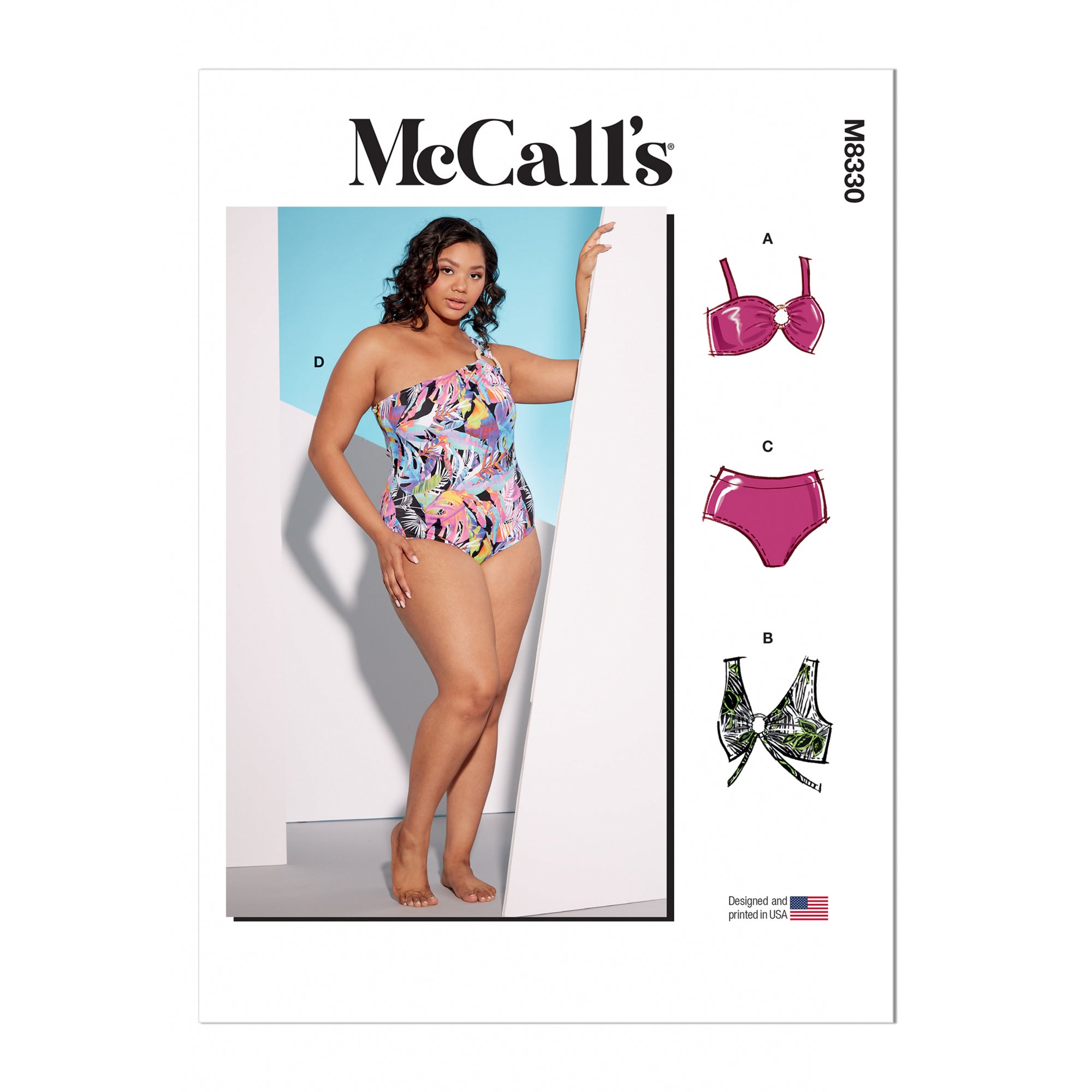 Mccalls 8255 Sewing Patterns for Women Plus Tops Size 8 10 12 14 16 or 18W  20W 22W 24W or 26W 28W 30W 32W NEW Uncut F/F -  Canada