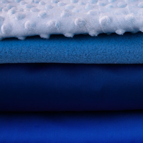 Mystery fabric - Solid - Blue