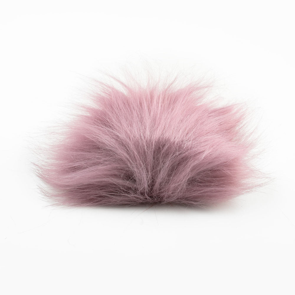 Lot De 10 Pompons En Fausse Fourrure Avec Élastiques - 10 Couleurs - Pour Décorer Chapeaux, Sacs, Écharpes