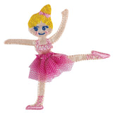 ELAN Motif - Ballerina In Pink - 70mm -1 pcs