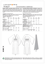 V1627 Robe d'occasion spéciale et ceinture pour Jeune Femme (grandeur: TPM-PMG-MOY)