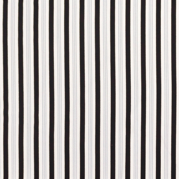 ARISTOCRAT Stretch Polyester - Stripes - Grey