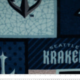 Seattle Kraken - NHL Fleece Print - Logo