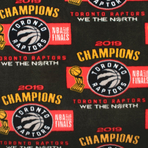 Raptors de Toronto - Molleton LNB - Champion 2019 - Charbon
