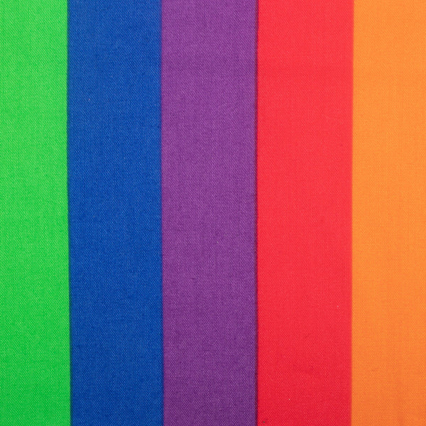 PRIDE cotton print - Rainbow stripe - Multicolor