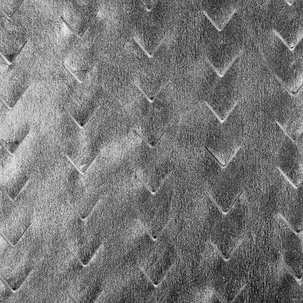 COSTUME - Tissu métallisé coupé au laser - Argent