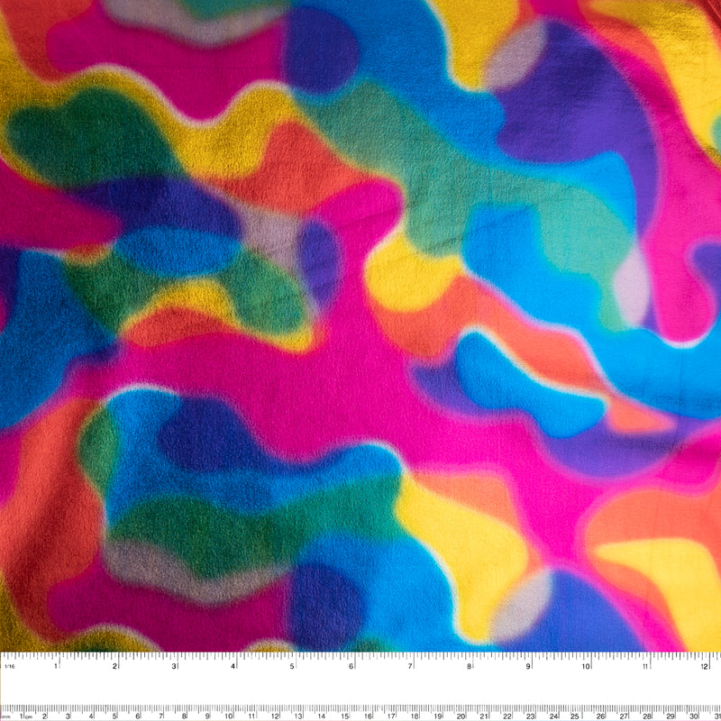 MARDI GRAS - Costuming Fabric - Camouflage - Multicolor