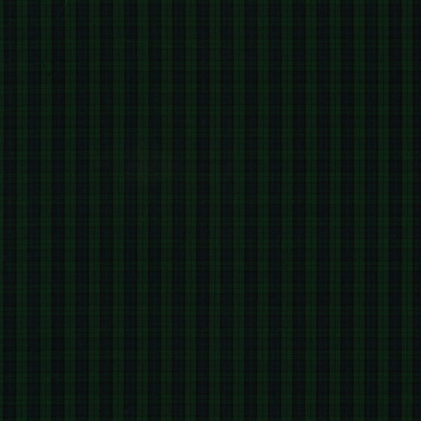 Provincial Yarn Dyed Tartan - Black Watch - Green