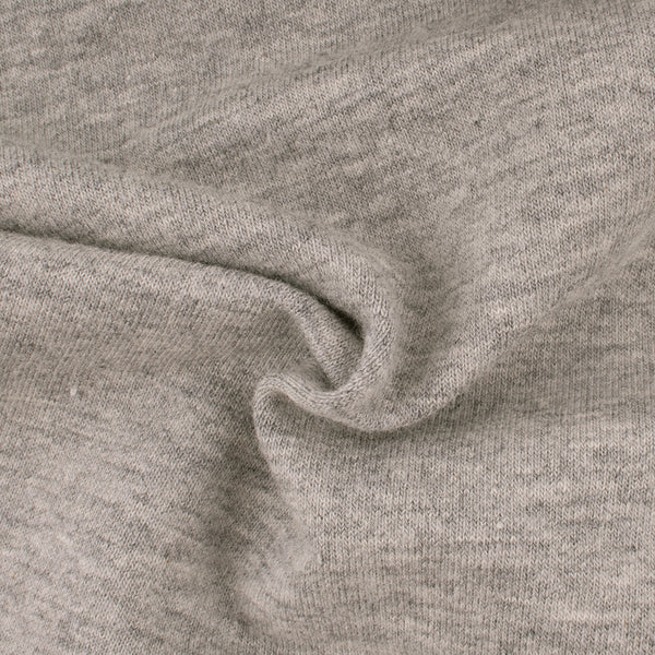 French Terry Knit - Light grey mix