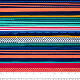 Bathing Suit Print - Geometric stripe - Multicolour
