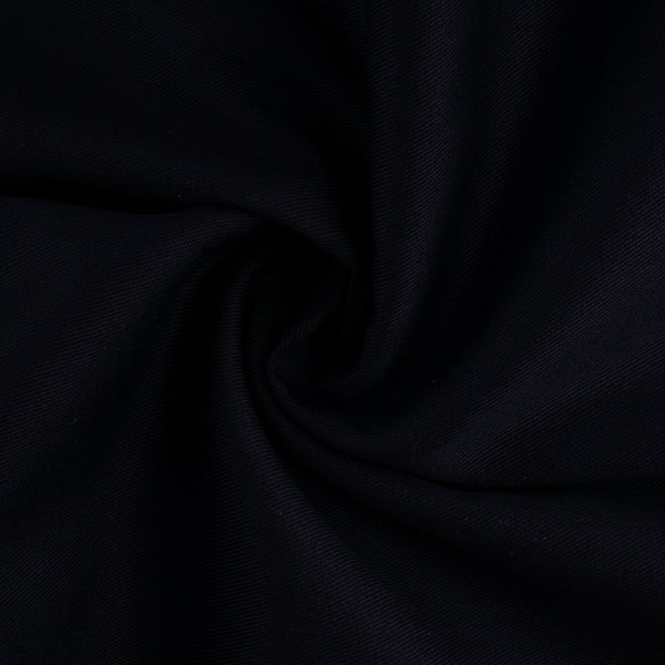 Silky Wide Broadcloth - Dark navy
