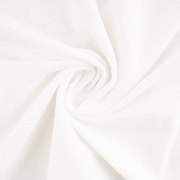 BAMBOO Cotton Spandex - White