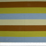Cotton Lycra Knit Print - IMA-GINE F21 - Sripes - Green