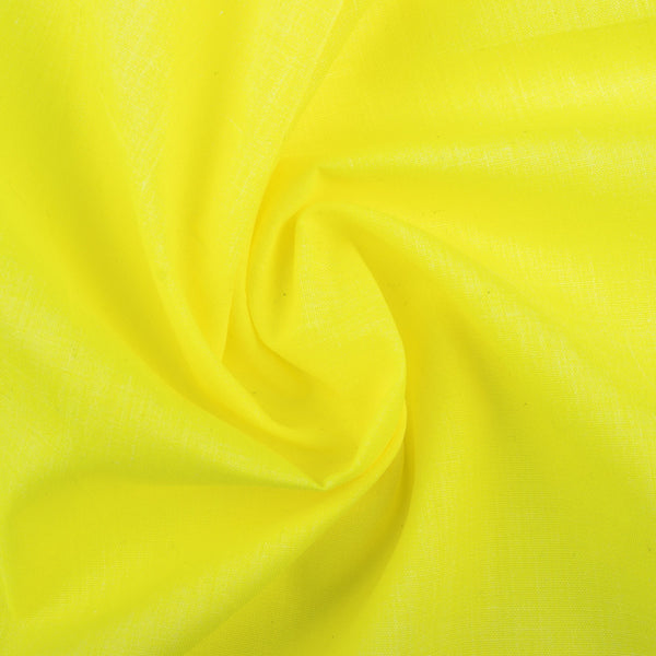 Broadcloth - Neon yellow