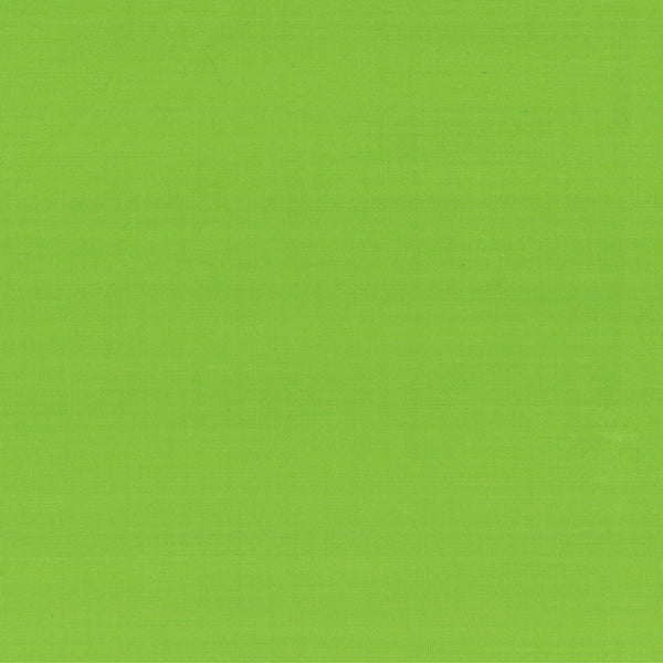 Popeline fine - Vert lime