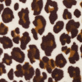 Double Sided Fleece - Leopard - Beige