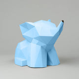 Bebe elephant modèle papier 3d à faire soi-même