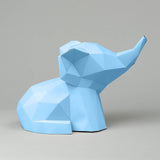 Bebe elephant modèle papier 3d à faire soi-même