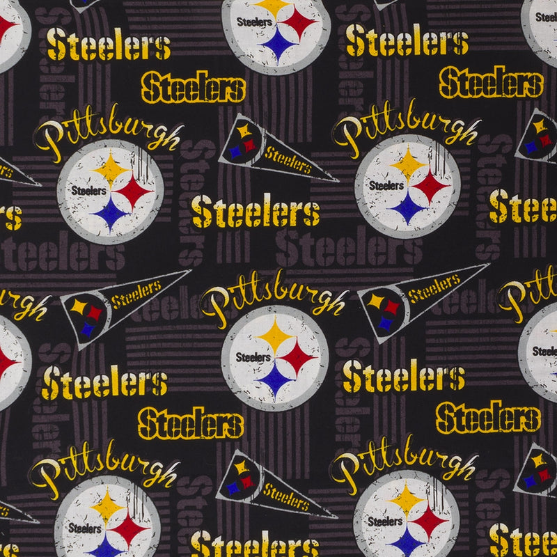 Steelers de Pittsburgh - Coton imprimé de la LNF