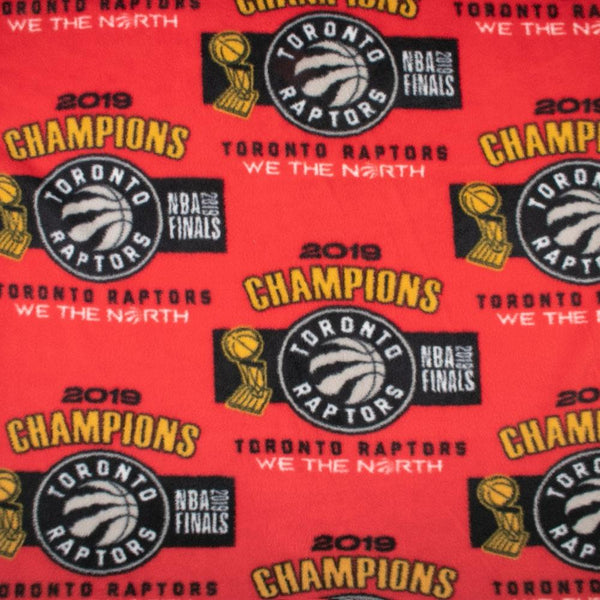 Toronto Raptors - NBA fleece - Champion 2019 - Red