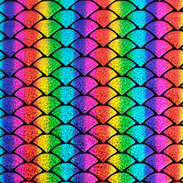 MARDI GRAS - Costuming Fabric - Scales - Multicolor