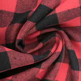 LONDON - Brushed Plaid - Red 1
