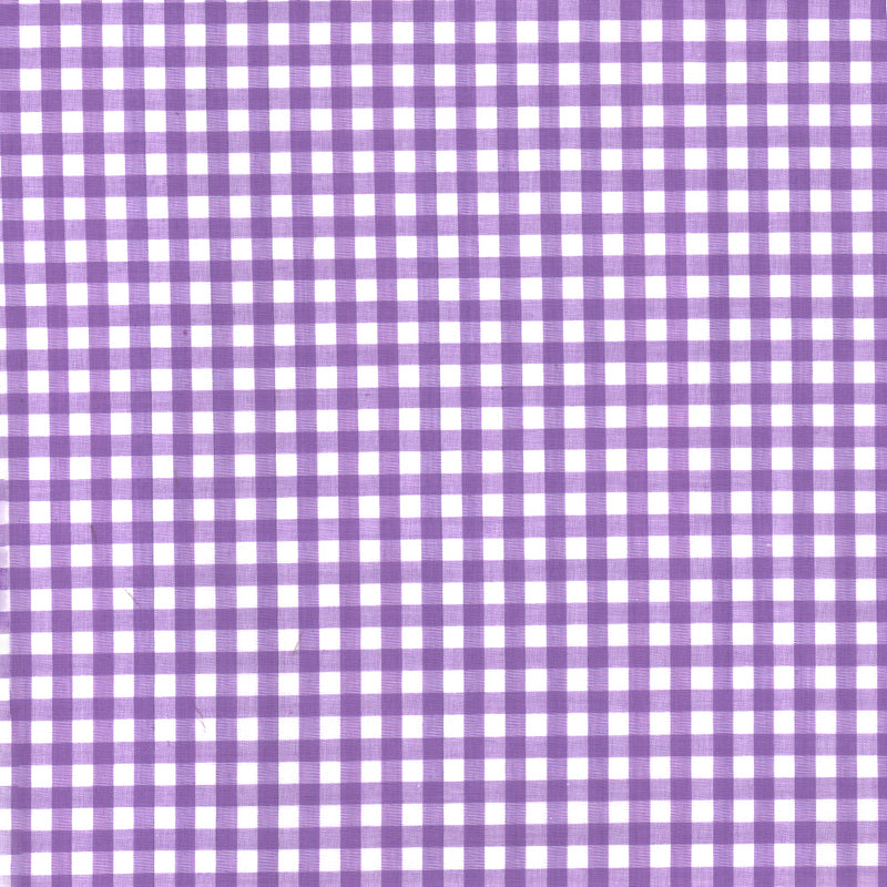 Gingham Check - Lilac 1/4"