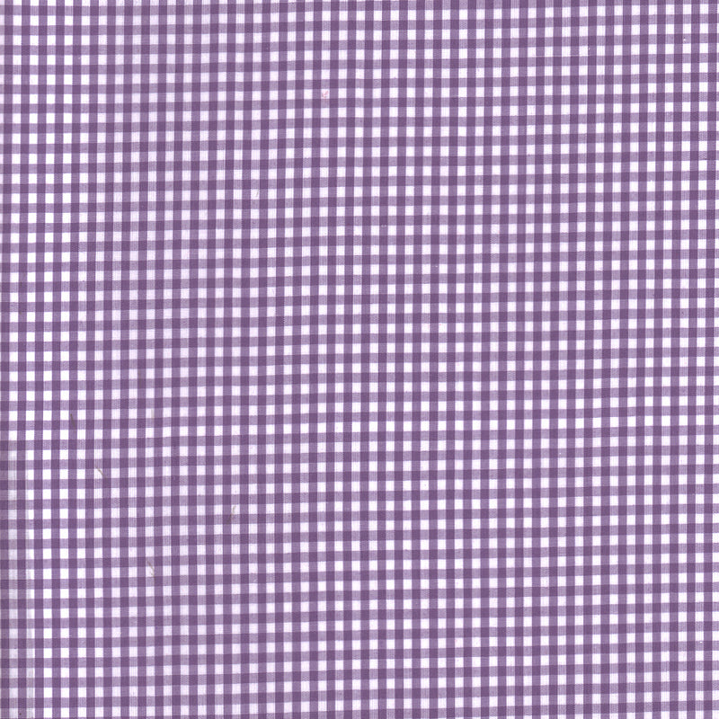 Gingham Check - Lilac 1/8''