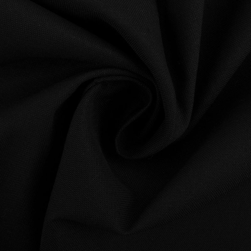 Cotonnade pur coton - Noir