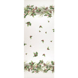 Tissu a nappe des Fêtes II - 004 - Blanc