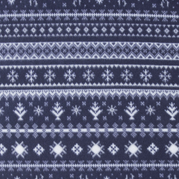 Fleece Print - OUTBACK - 033 - Navy