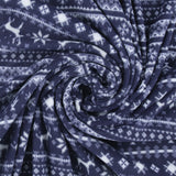 Fleece Print - OUTBACK - 033 - Navy