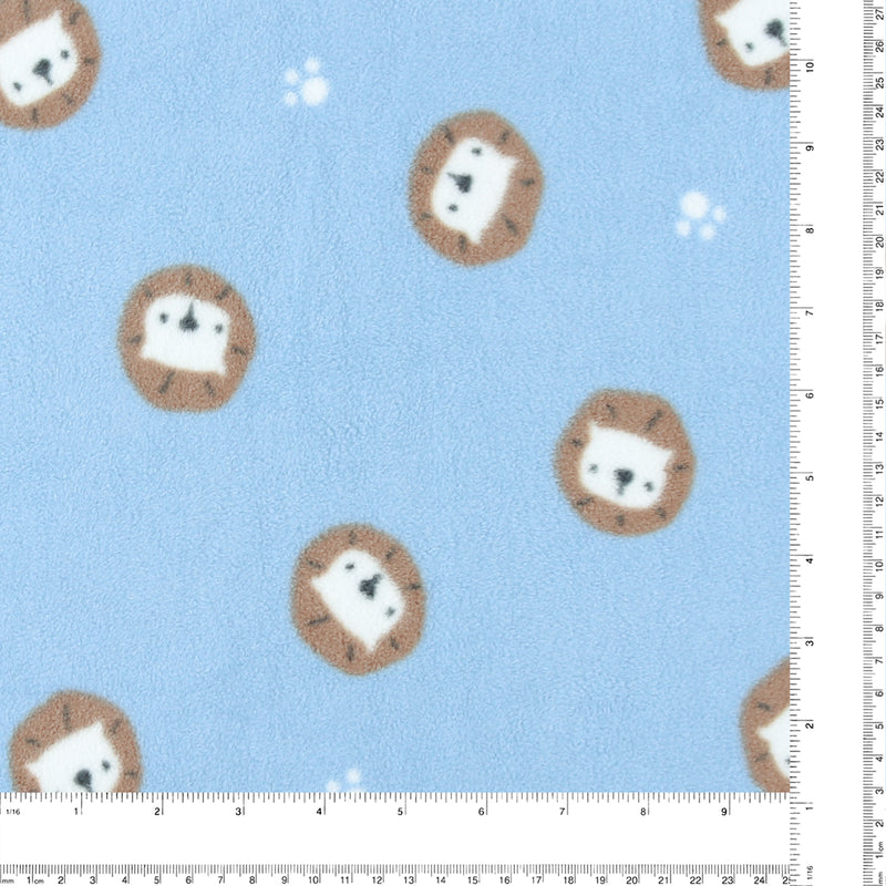 Fleece Print - OUTBACK - 035 - Blue