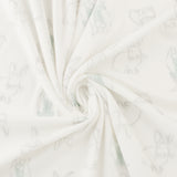 Fleece Print - OUTBACK - 054 - White