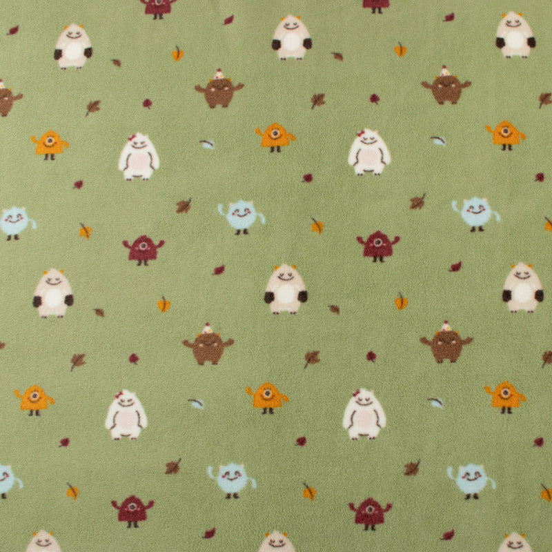 Fleece Print - OUTBACK - 055 - Sage