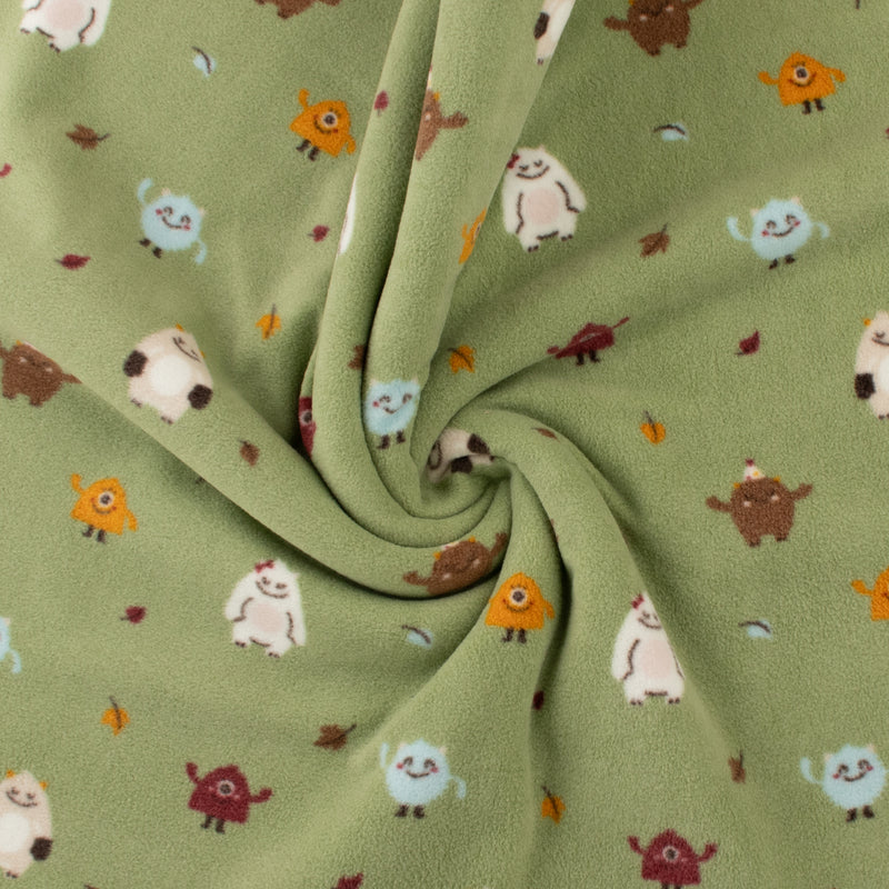 Fleece Print - OUTBACK - 055 - Sage