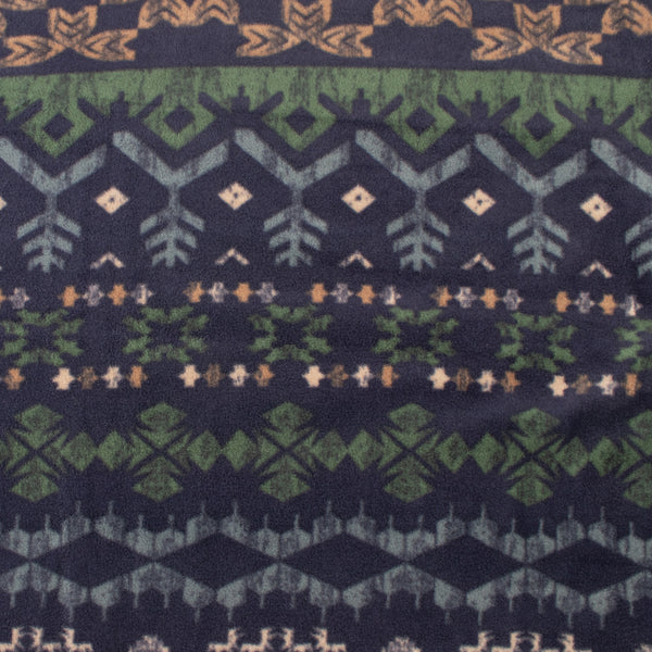 Fleece Print - OUTBACK - 057 - Navy