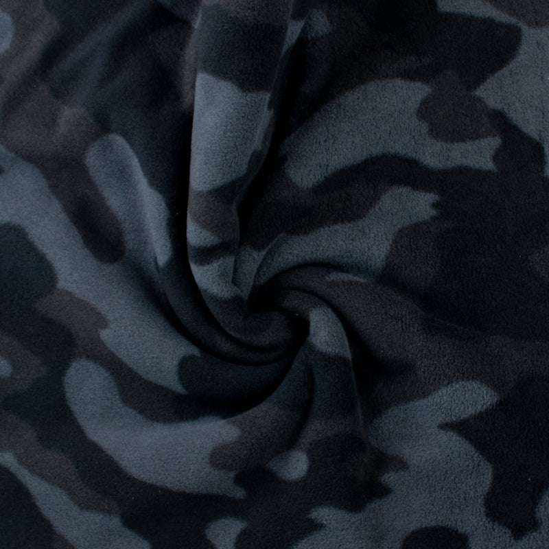 Fleece Print - OUTBACK - 059 - Black