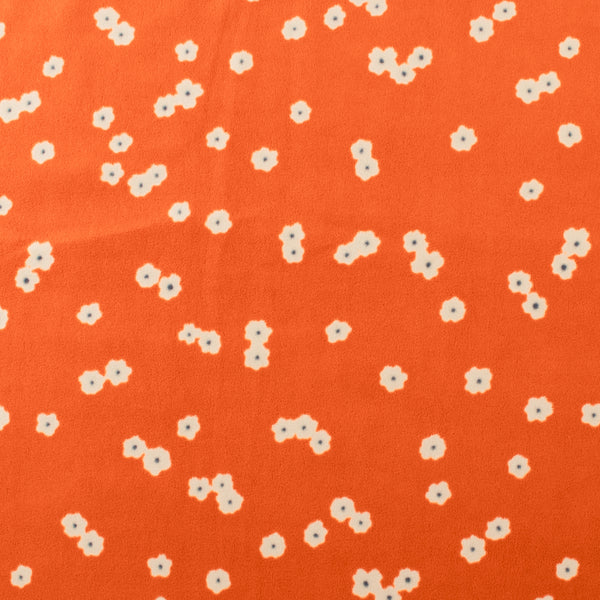 Fleece Print - OUTBACK - 061 - Tangerine