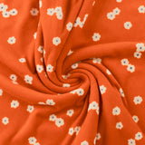 Fleece Print - OUTBACK - 061 - Tangerine